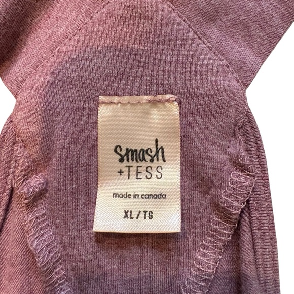 Smash + Tess The Shorty Romperalls (discontinued style) in Ginger Mauve, Sz XL - Picture 14 of 15